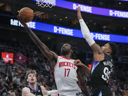 Rockets Jazz Basketball