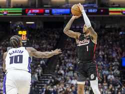 Trail Blazers Kings Basketball