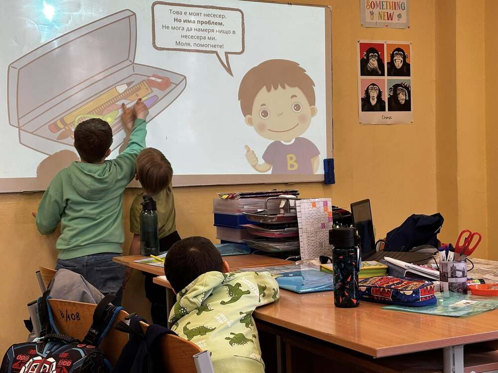 Първокласници от Българското училище за роден език в Халастелек показаха колко знаят по време на открит урок 