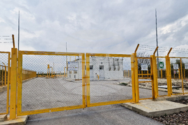 Свищов - присъединителен газопровод - първа копка