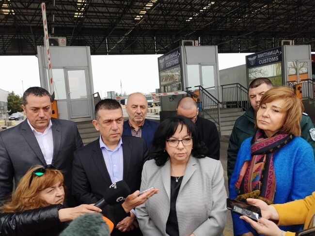 Министърът на финансите Теменужка Петкова: Осигурени са средства за реконструкция и модернизация на ГКПП „Капитан Андреево“