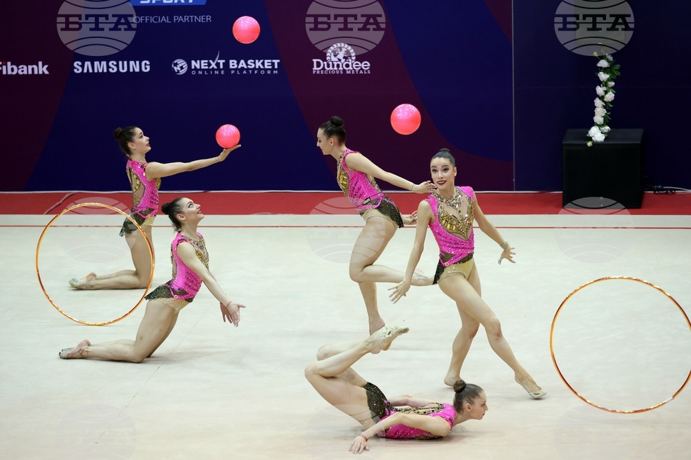 Международен турнир по художествена гимнастика „Купа София“ - ансамбъл на България
