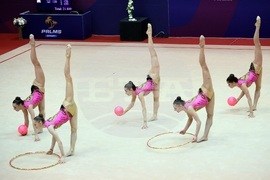 Международен турнир по художествена гимнастика „Купа София“ - ансамбъл на България