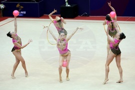 Международен турнир по художествена гимнастика „Купа София“ - ансамбъл на България