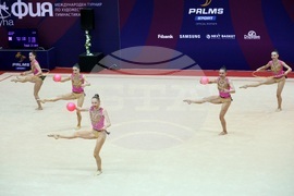 Международен турнир по художествена гимнастика „Купа София“ - ансамбъл на България