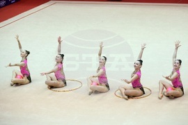 Международен турнир по художествена гимнастика „Купа София“ - ансамбъл на България