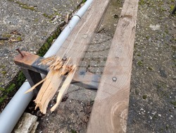 Перник - лятно кино - вандалска проява