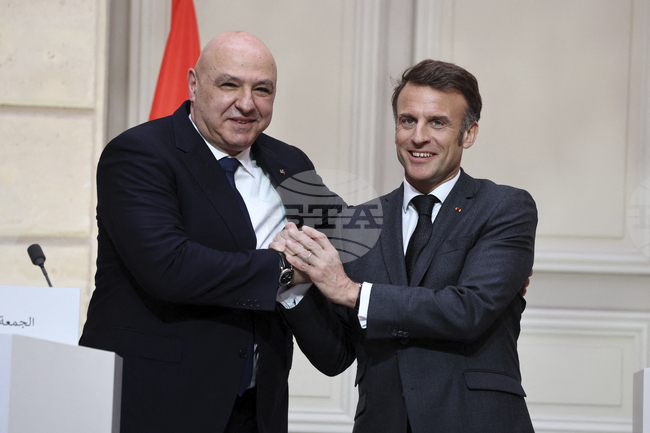 ННА: Макрон покани ливанския президент да водят заедно организираната от Париж международната конференция в подкрепа на ливанската армия 