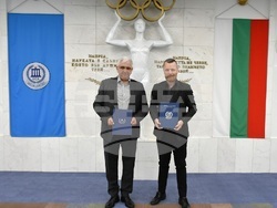 НСА "Васил Левски" и ПФК Левски сключиха договор за сътрудничество, НСА /nsa.bg