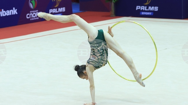 Два финала за България при жените на международния турнир по художествена гимнастика в Атина