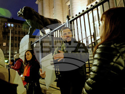 Протест срещу насилието над деца