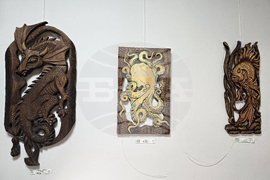 Плевен - изложба - дърворезба