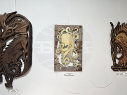 Плевен - изложба - дърворезба