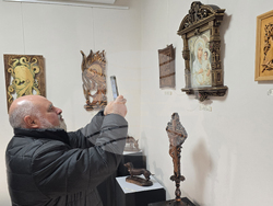 Плевен - изложба - дърворезба