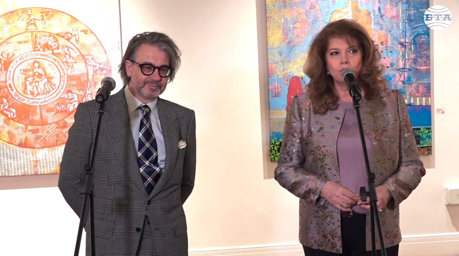 С изложбата на Хубен Черкелов изкуството показва, че няма нужда от пропаганда, когато целите са истински, каза вицепрезидентът Илияна Йотова