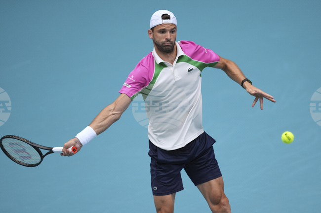 Григор Димитров ще стартира срещу чилиец на турнира по тенис от сериите "Мастърс" в Монте Карло