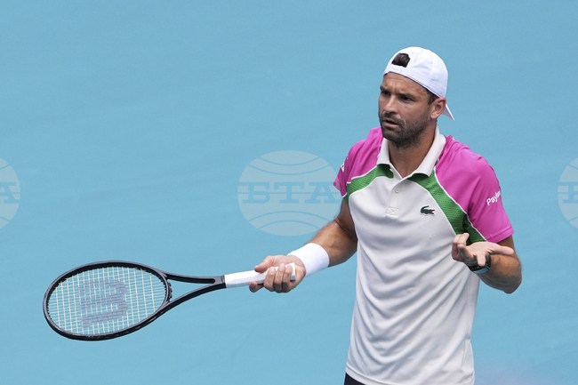 Bulgaria's Top Tennis Player Grigor Dimitrov Down Two Places in World Rankings, Lowest since October 2023