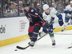 Canucks Blue Jackets Hockey
