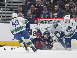 Canucks Blue Jackets Hockey