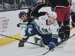 Canucks Blue Jackets Hockey