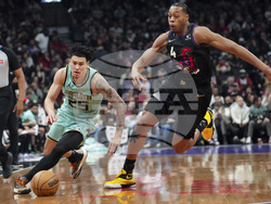 Hornets Raptors Basketball