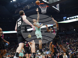 Hornets Raptors Basketball