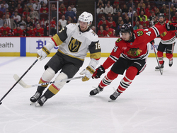 Golden Knights Blackhawks Hockey