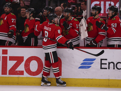 Golden Knights Blackhawks Hockey