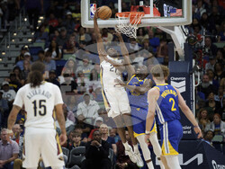 Warriors Pelicans Basketball