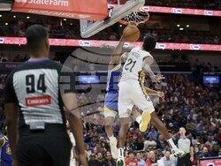 Warriors Pelicans Basketball