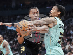 Hornets Raptors Basketball