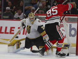 Golden Knights Blackhawks Hockey