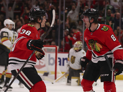 Golden Knights Blackhawks Hockey