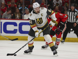 Golden Knights Blackhawks Hockey