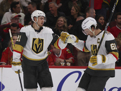 Golden Knights Blackhawks Hockey