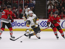 Golden Knights Blackhawks Hockey