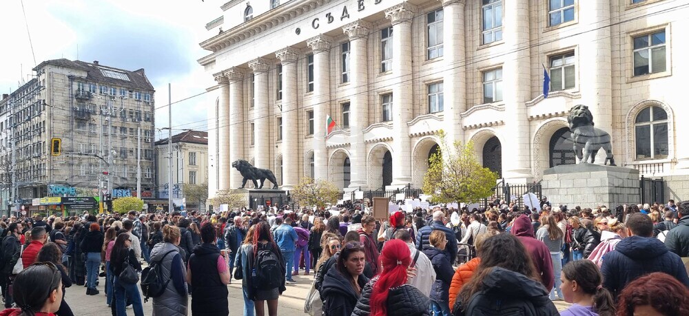 Протест срещу насилието над животни
