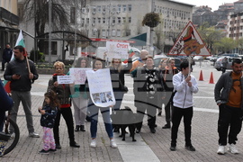 Хасково - протест срещу насилието над животни