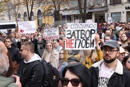 Протест срещу насилието над животни