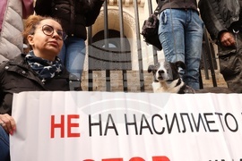 Протест срещу насилието над животни