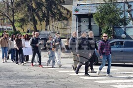 Кюстендил - протестно шествие срещу насилието над животни