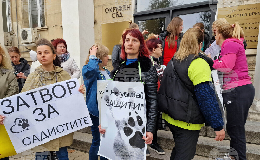 Разград - протест срещу насилието над животни