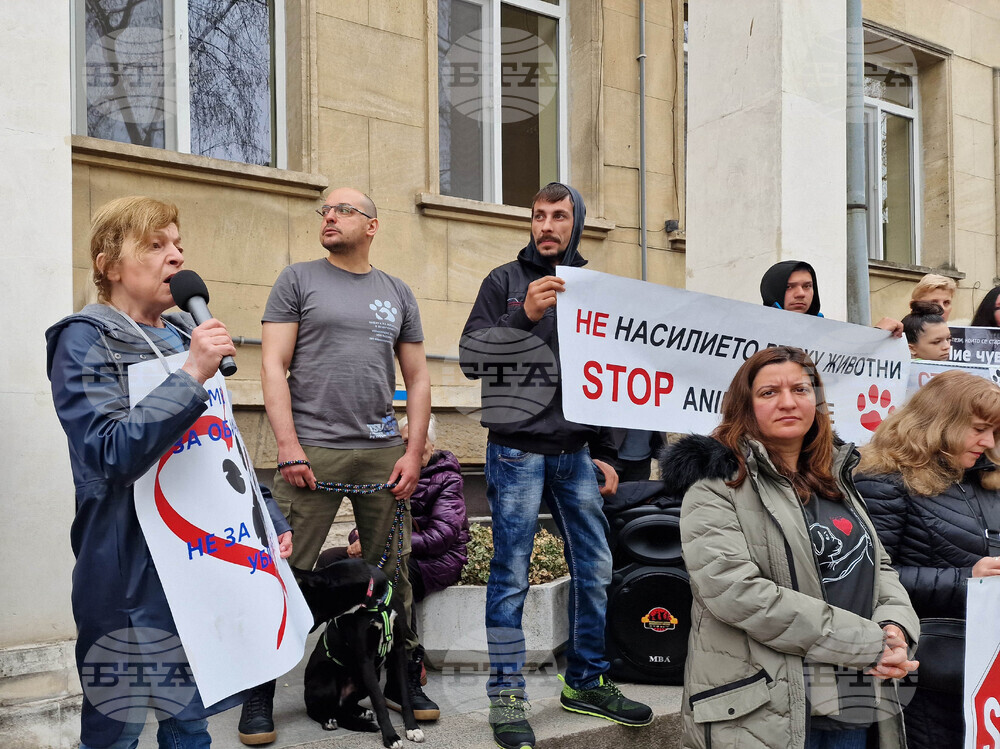 Разград - протест срещу насилието над животни