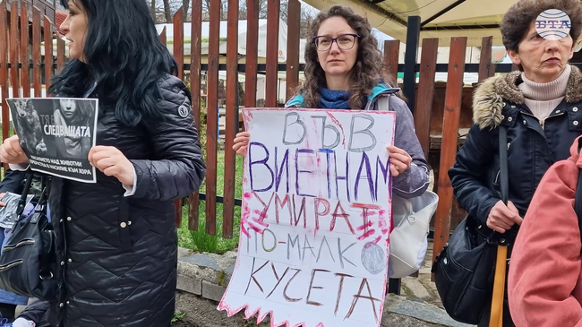 Жители на Самоков протестираха срещу насилието над животни