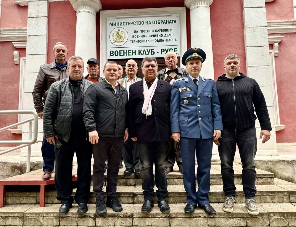 Кметът на Община Русе Пенчо Милков към запасните военни в Русе: Вие сте стожер на историческата памет и пример за младите поколения