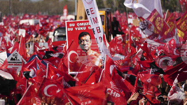 Лидерът на основната опозиционна партия в Турция потвърди кандидатурата на Имамоглу за следващите президентски избори