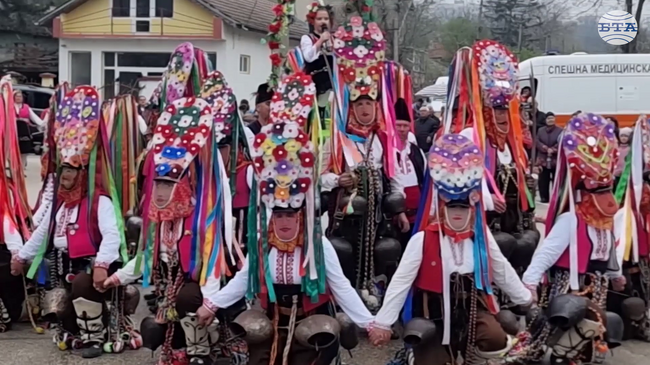 Национален фестивал на кукерите се състоя в силистренското село Калипетрово