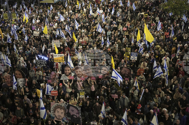 Хиляди израелци демонстрираха с искане за ново споразумение за заложниците