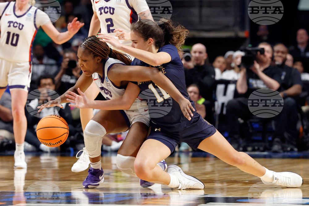 APTOPIX NCAA Notre Dame TCU Basketball