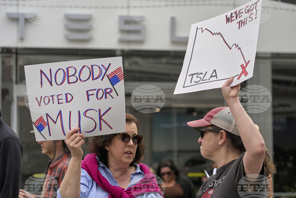 Tesla Protests